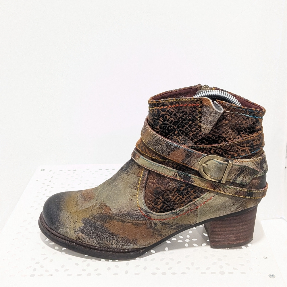 L ' Artiste leather Shazzam boots - Picture 2 of 16